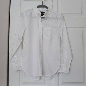 J.Crew Classic White Button Down